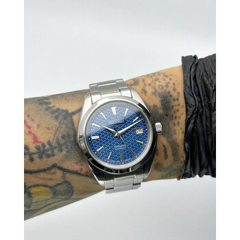 Custom Seiko Mod • Blue Sharp Edge Presage • 39mm